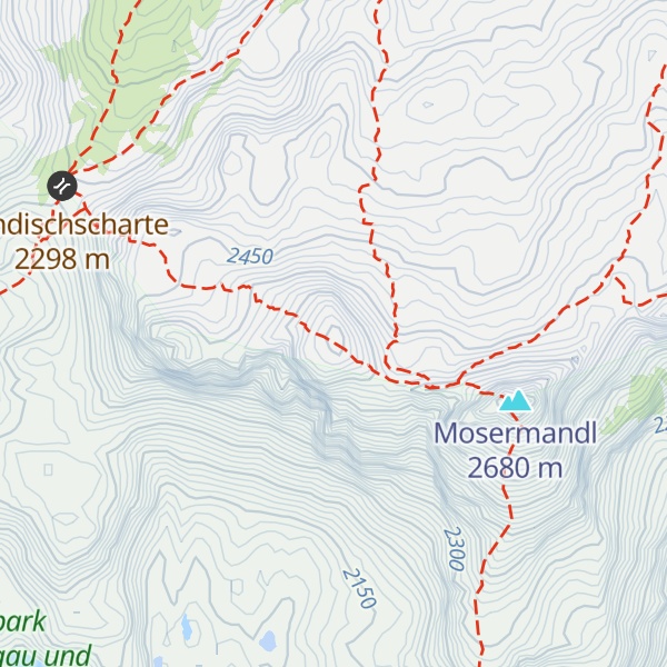 Map of Windischkopf