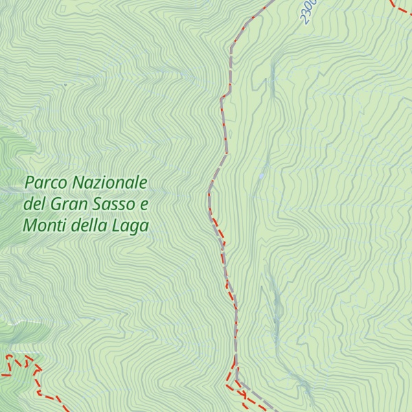 Map of Cima della Laghetta