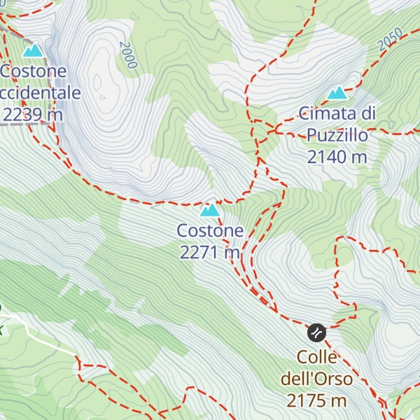 Map of Costone