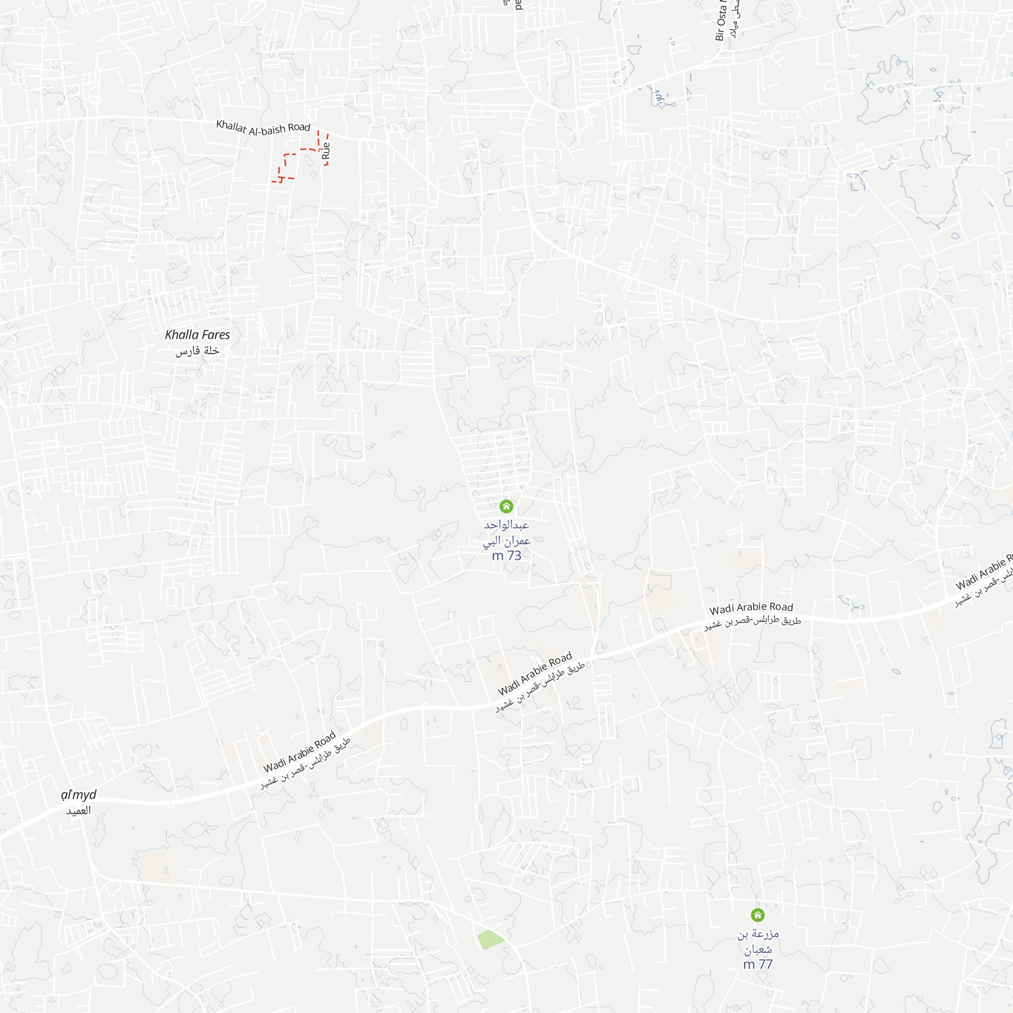 عبدالواحد عمران البي map