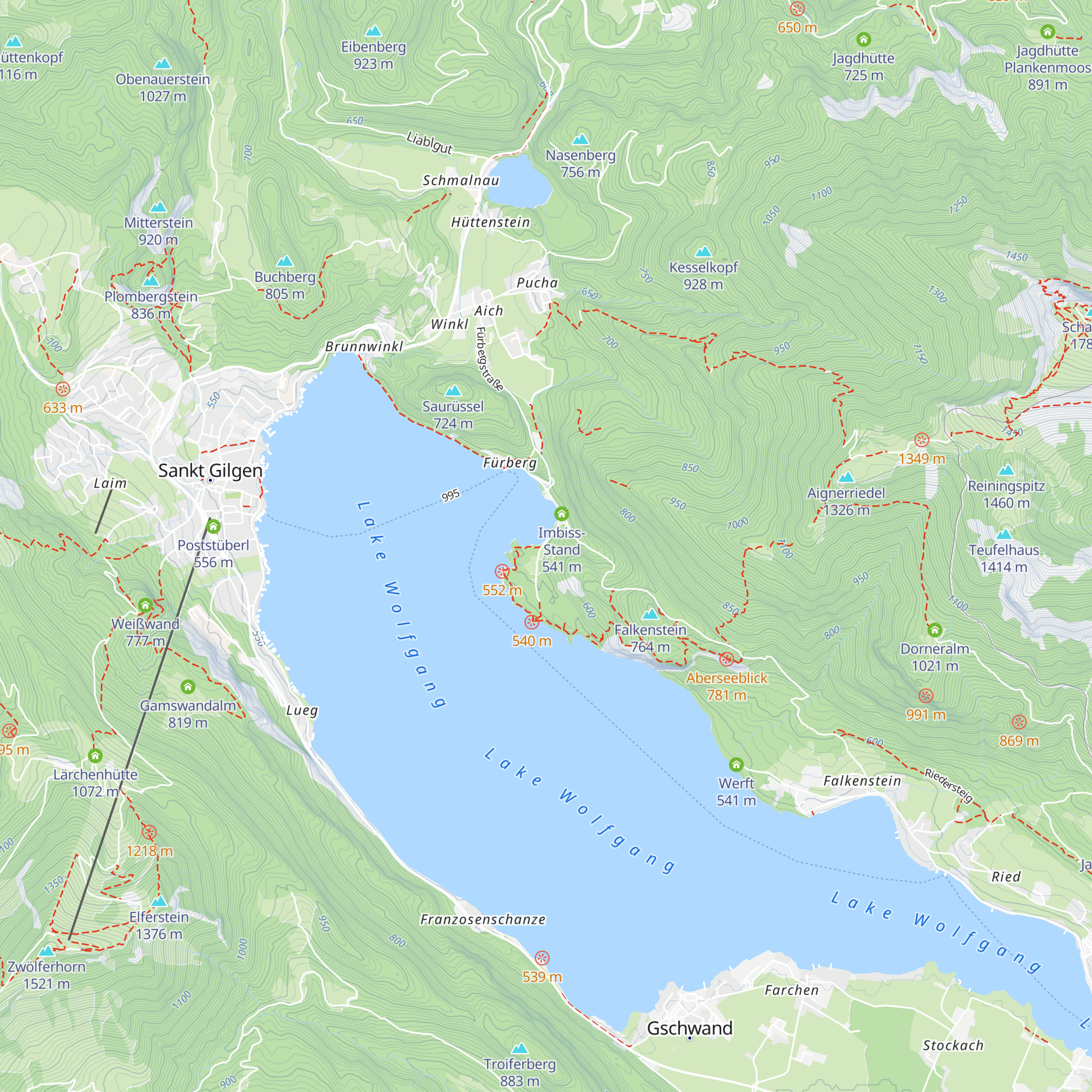 Kapelle Sankt Hubertus map