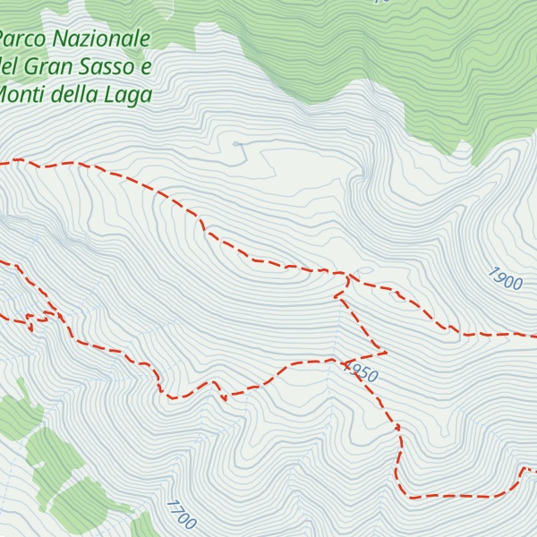 Map of Colle Bianchino