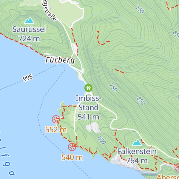 Map of Umkleidekabinen