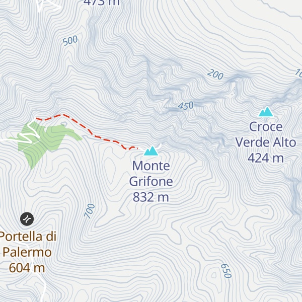 Map of Monte Grifone