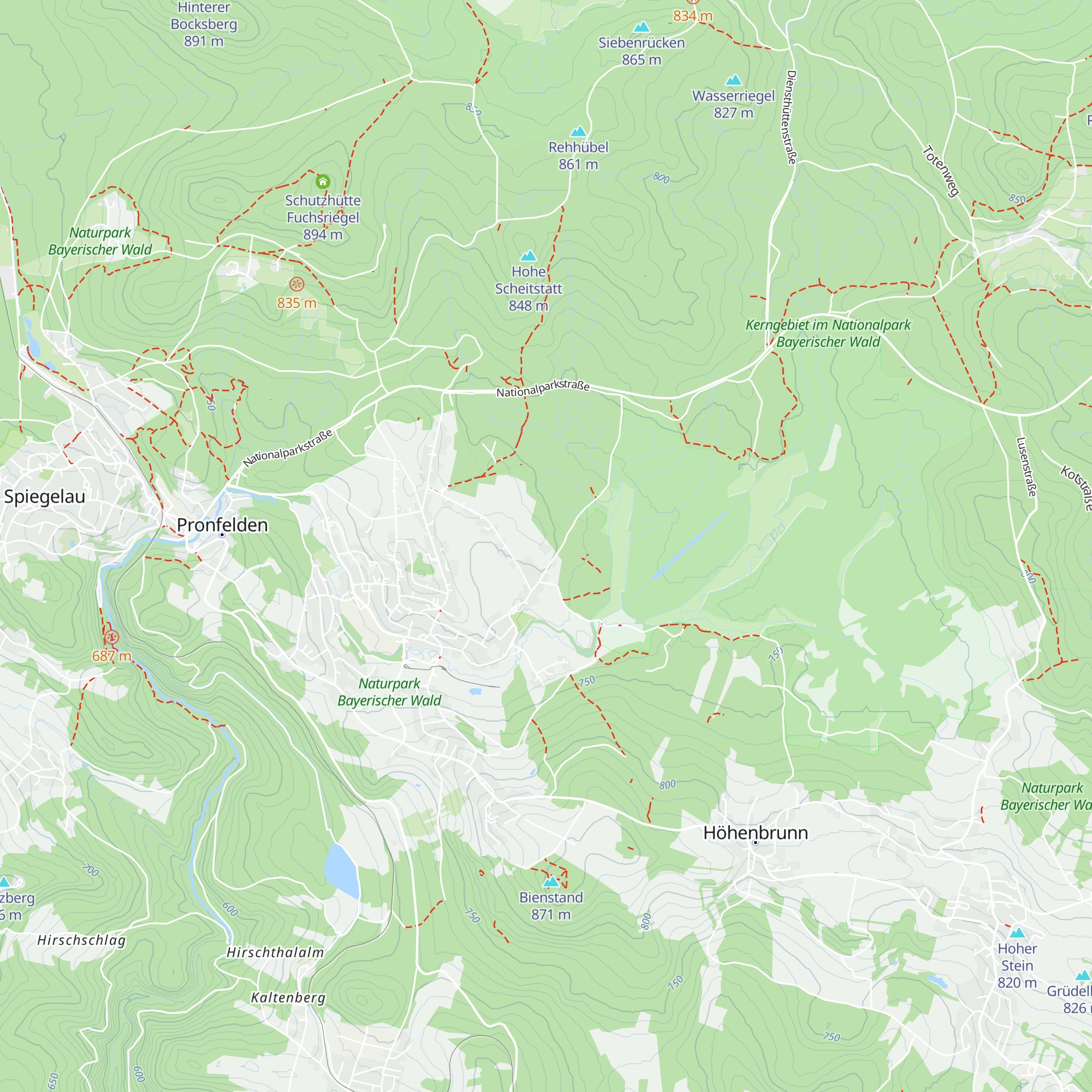 Ziegelhütten map