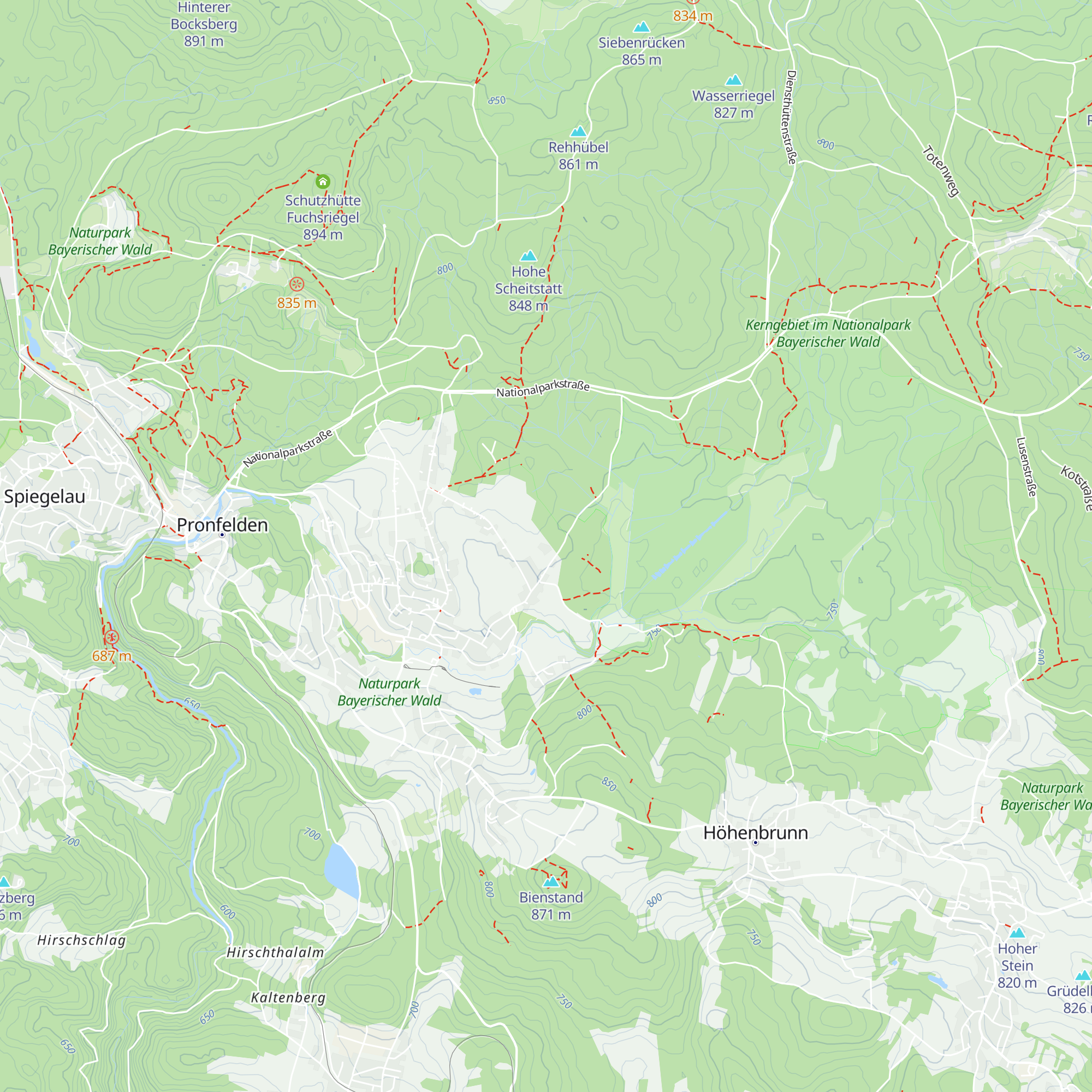 Ziegelhütten map