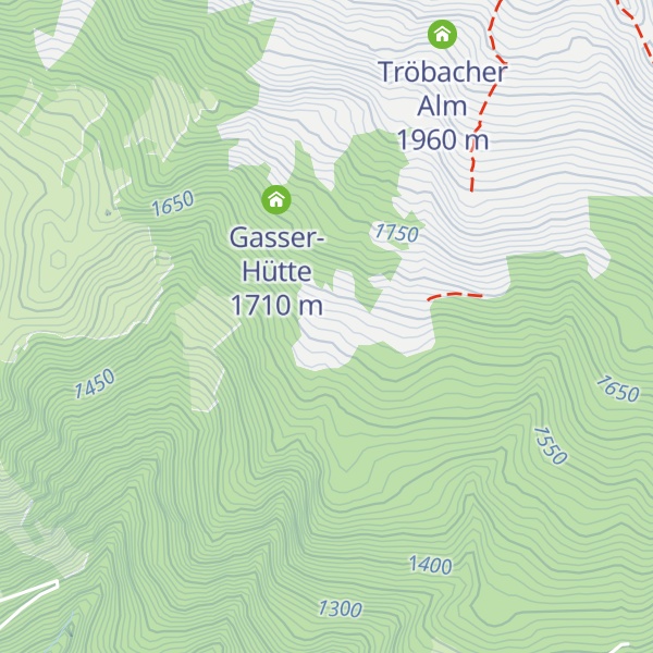 Map of Christebauerhütte
