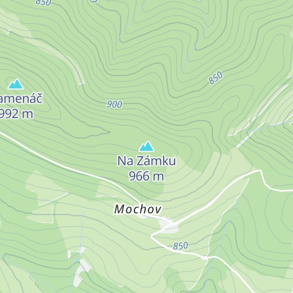 Map of Na Zámku