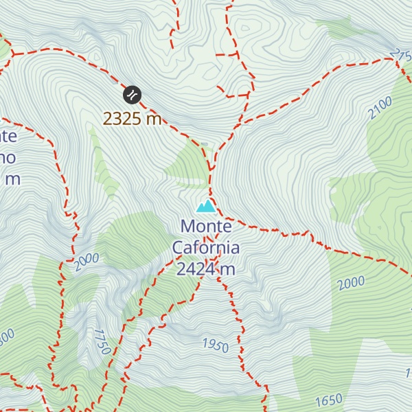Map of Monte Cafornia