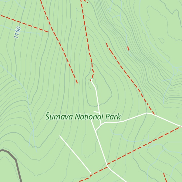 Map of Poledník