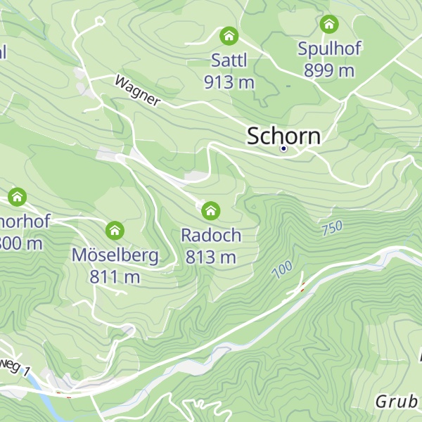 Map of Radoch