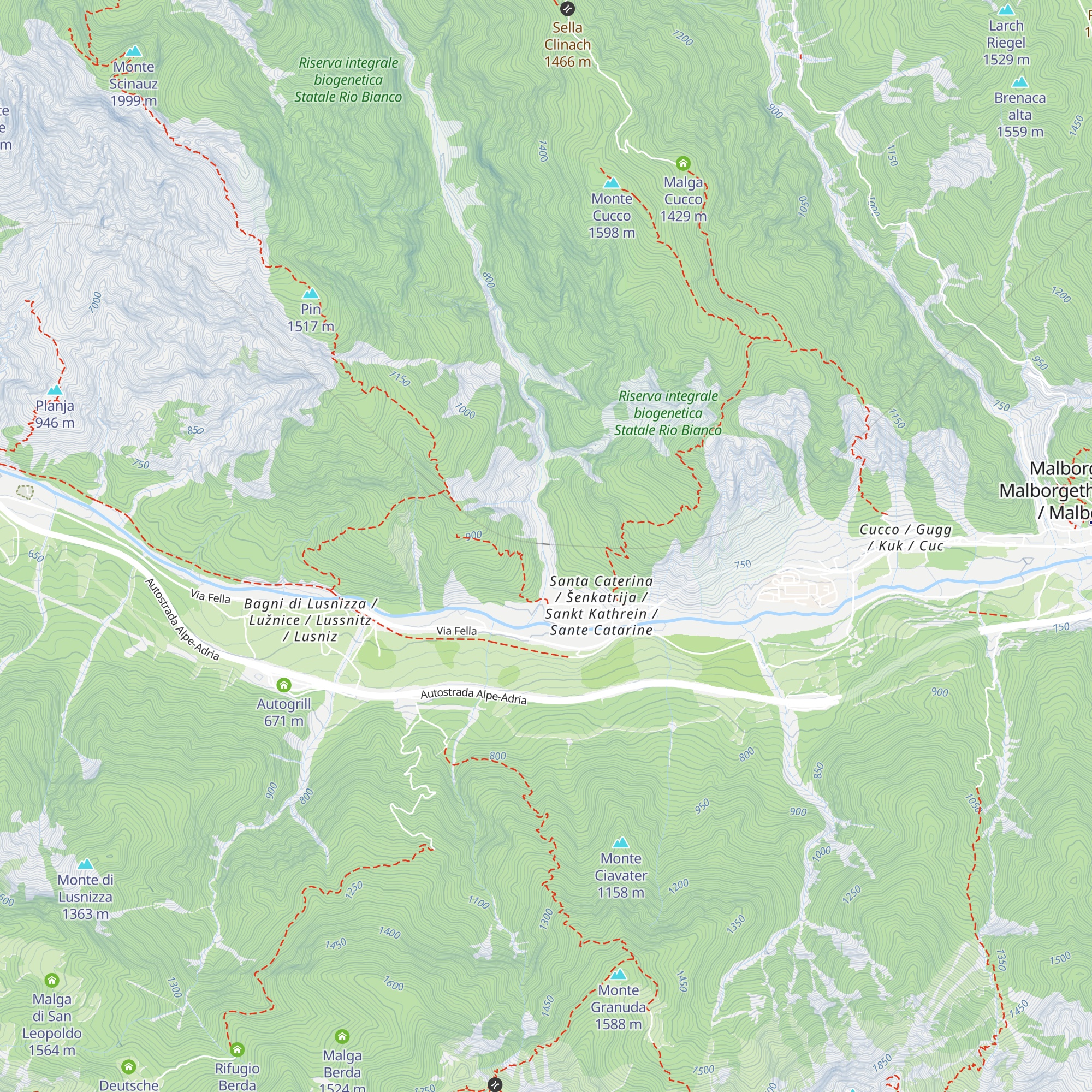 ex Stazione di Bagni Santa Caterina map