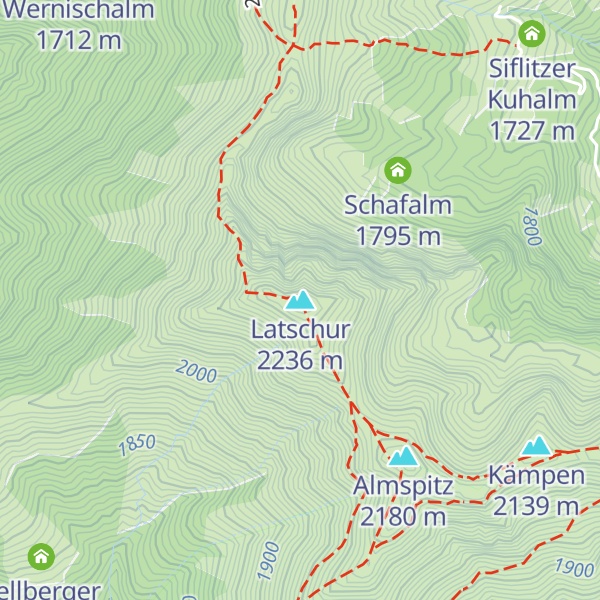 Map of Latschur
