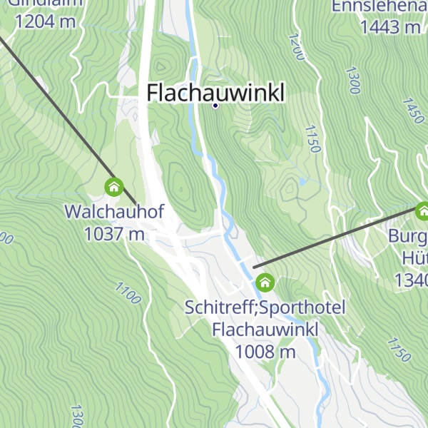 Map of Haus Alpenheim