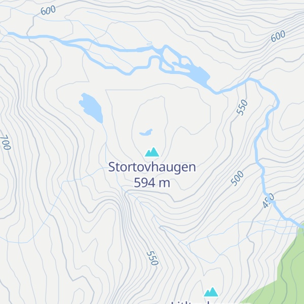 Map of Stortovhaugen