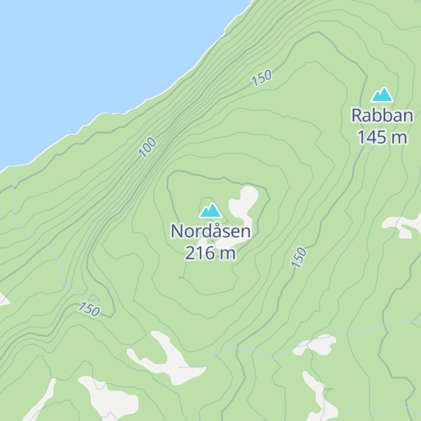 Map of Nordåsen