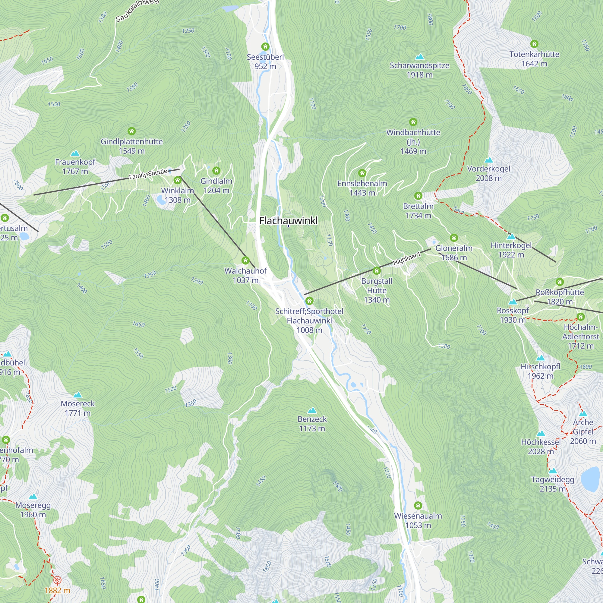 Ofentürl map