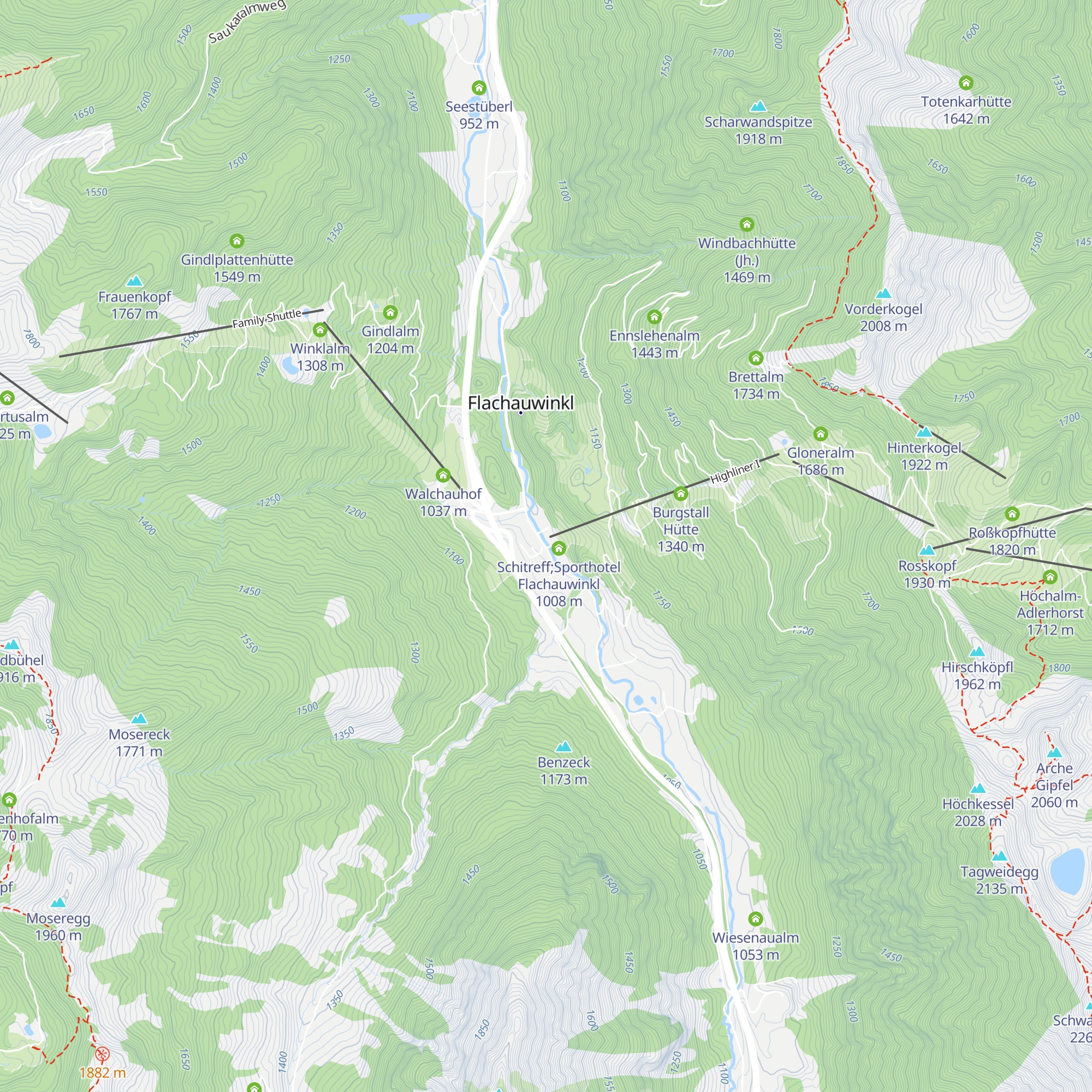 Würstelhütte map