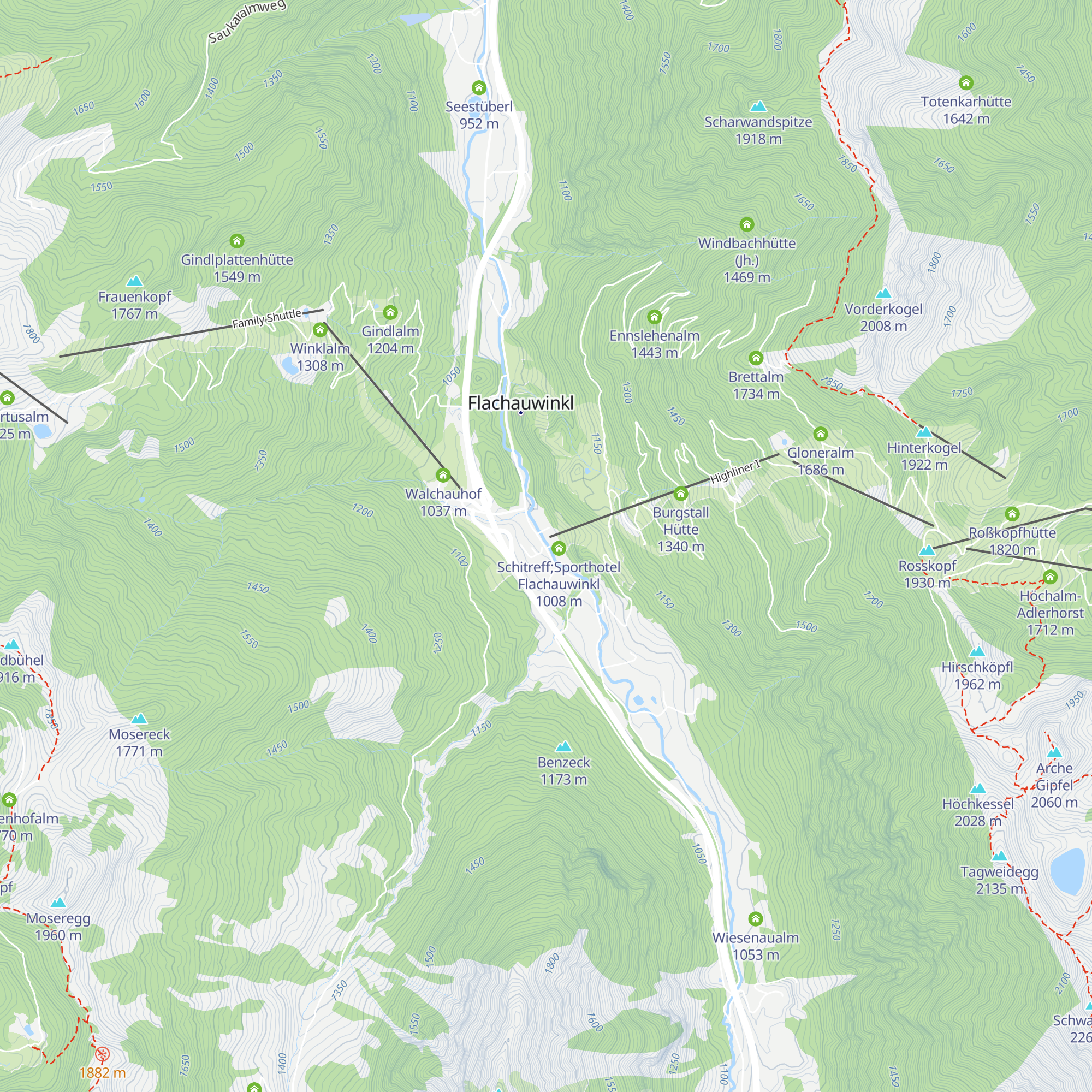 Würstelhütte map