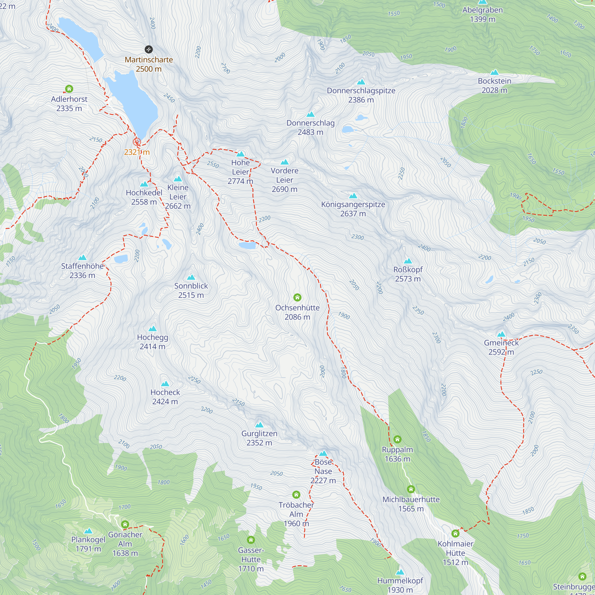 Ochsenhütte map