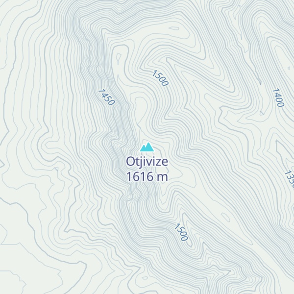 Map of Otjivize