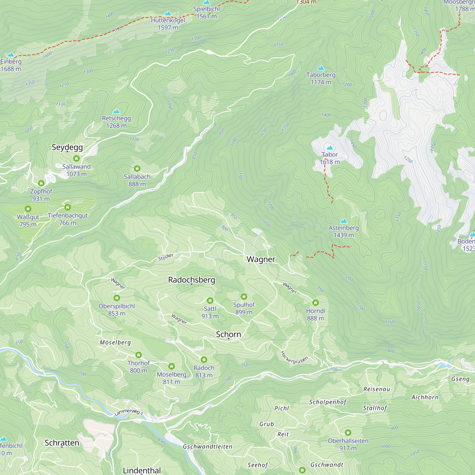 Kranabethreith map