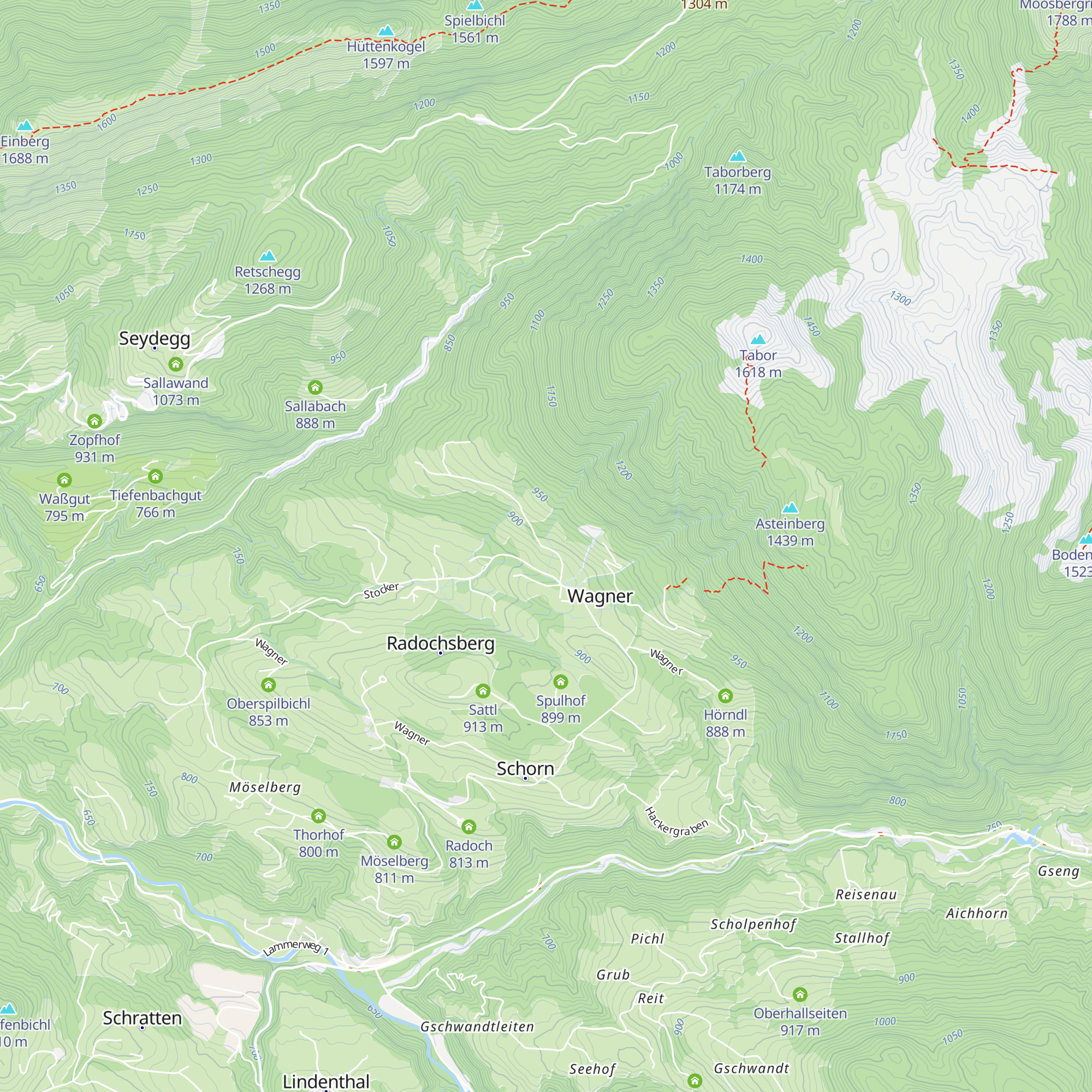 Kranabethreith map