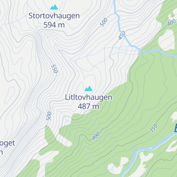 Map of Litltovhaugen