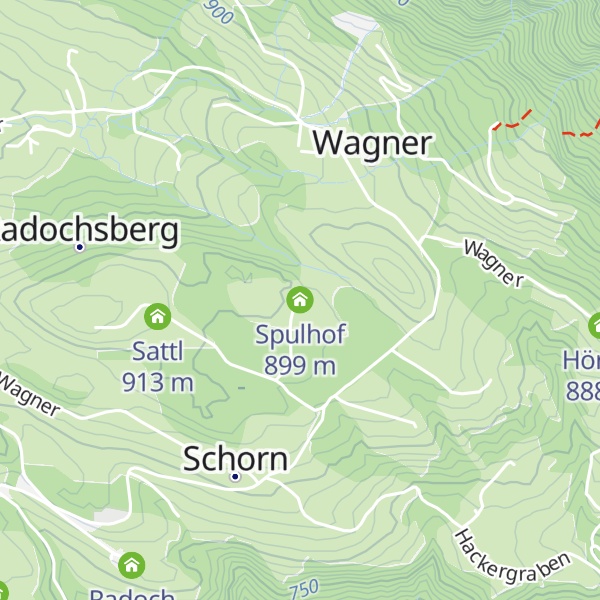 Map of Spulhof