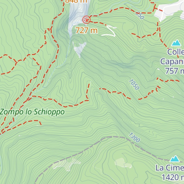 Map of Rifugio Tassiti