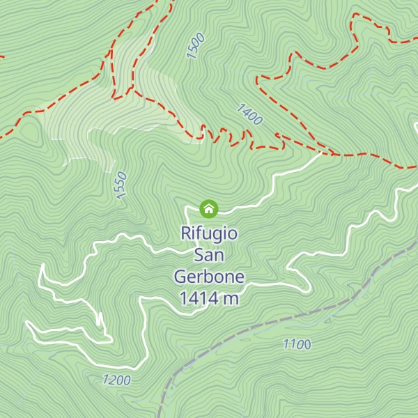 Map of Rifugio San Gerbone