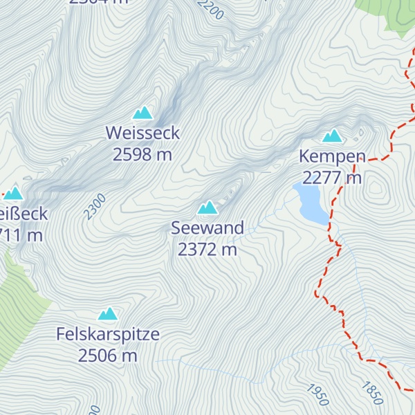 Map of Seewand