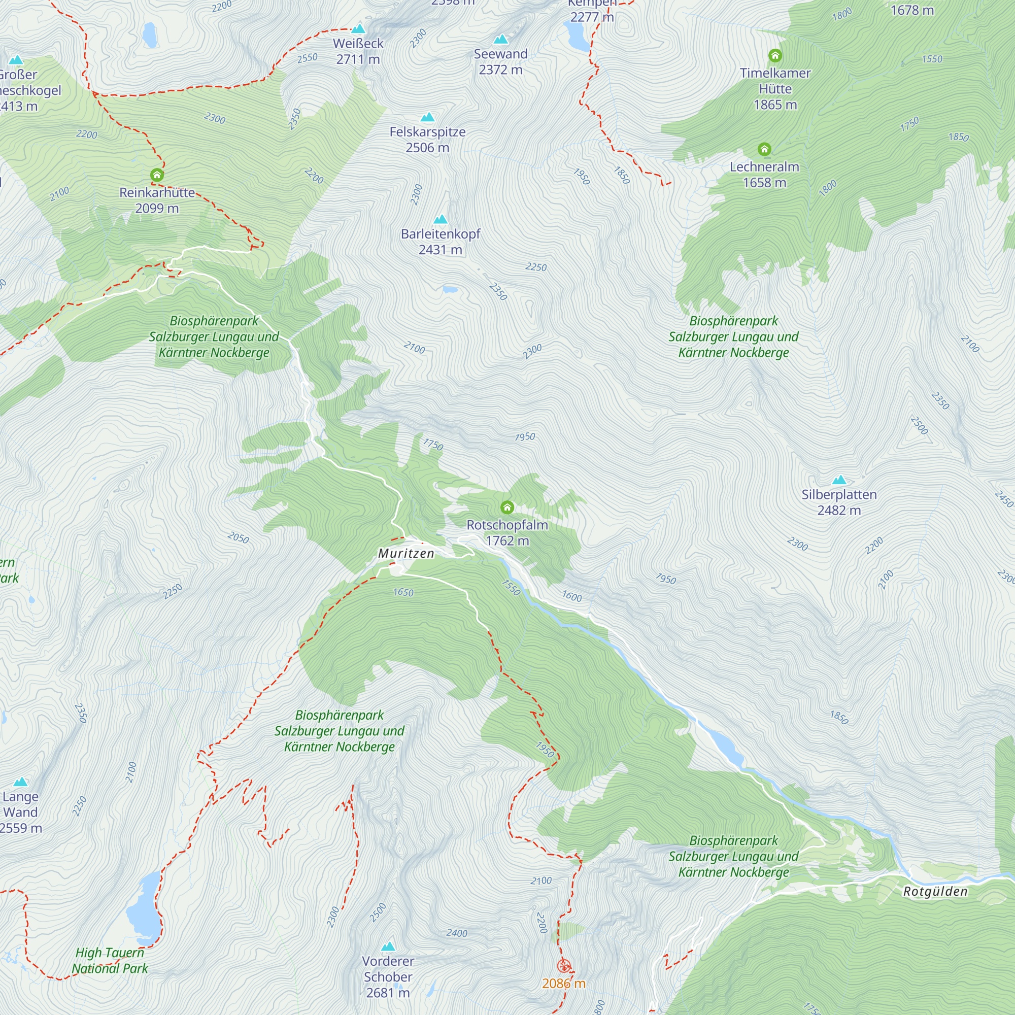 Rotschopfalm map