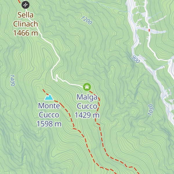 Map of Malga Cucco