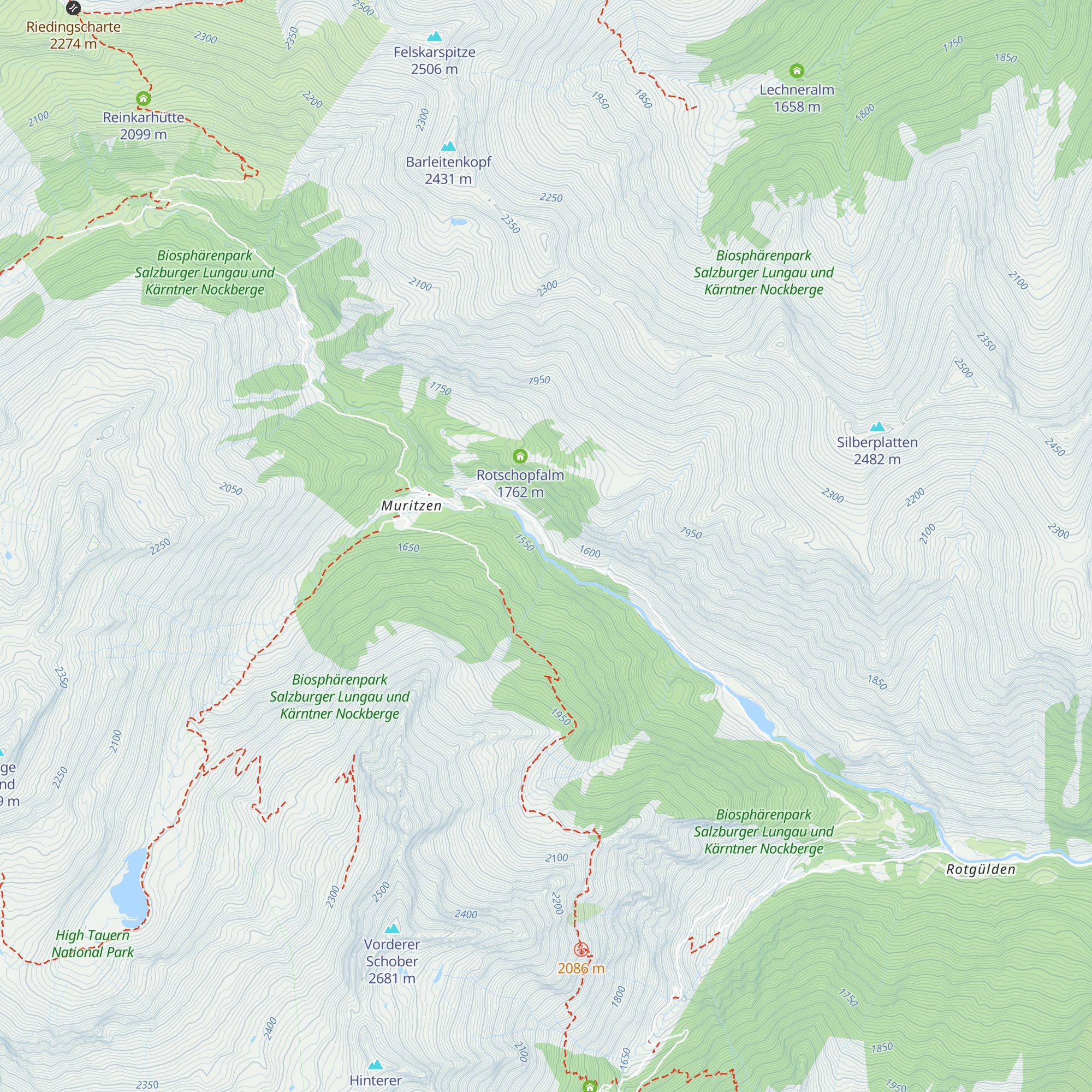 Jacklbauernhütte map