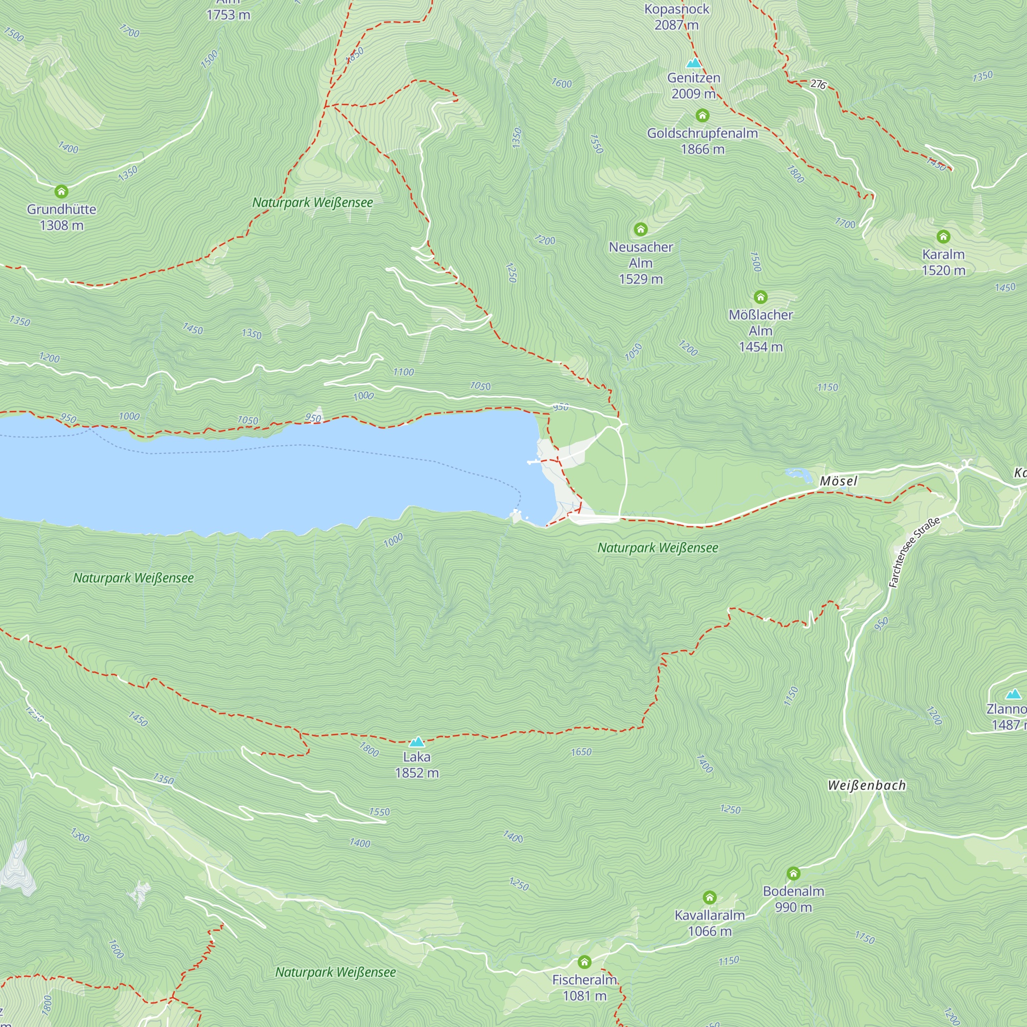 Dolomitenblick map