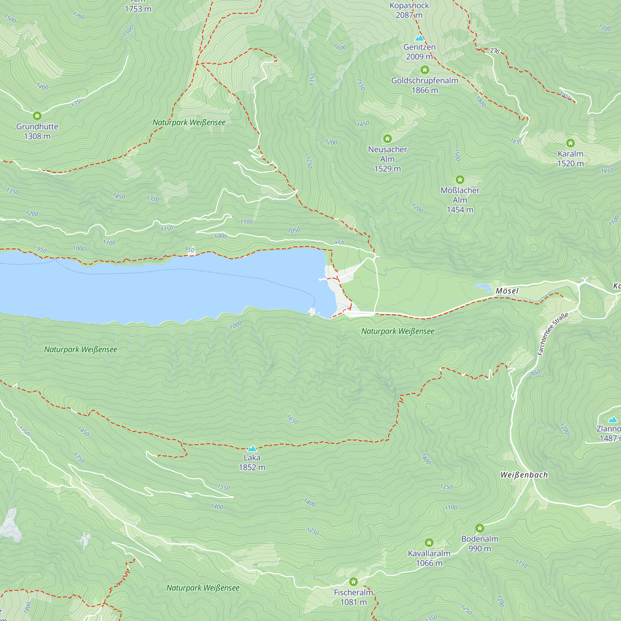 Dolomitenblick map