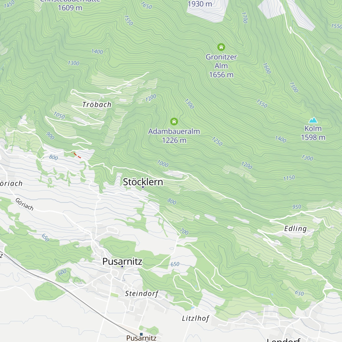 Gasthof zur Hohenburg map