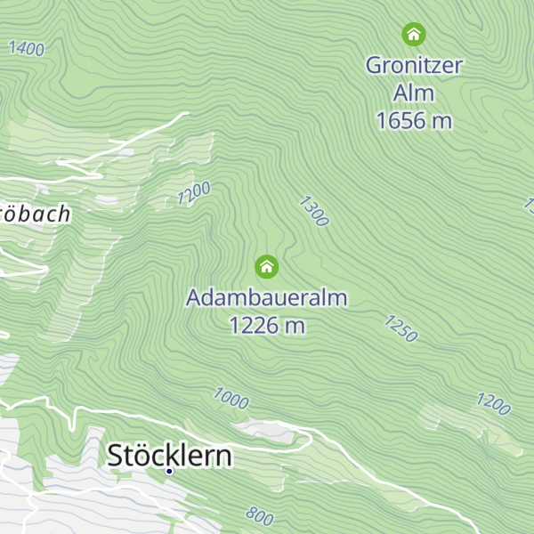 Map of Adambaueralm