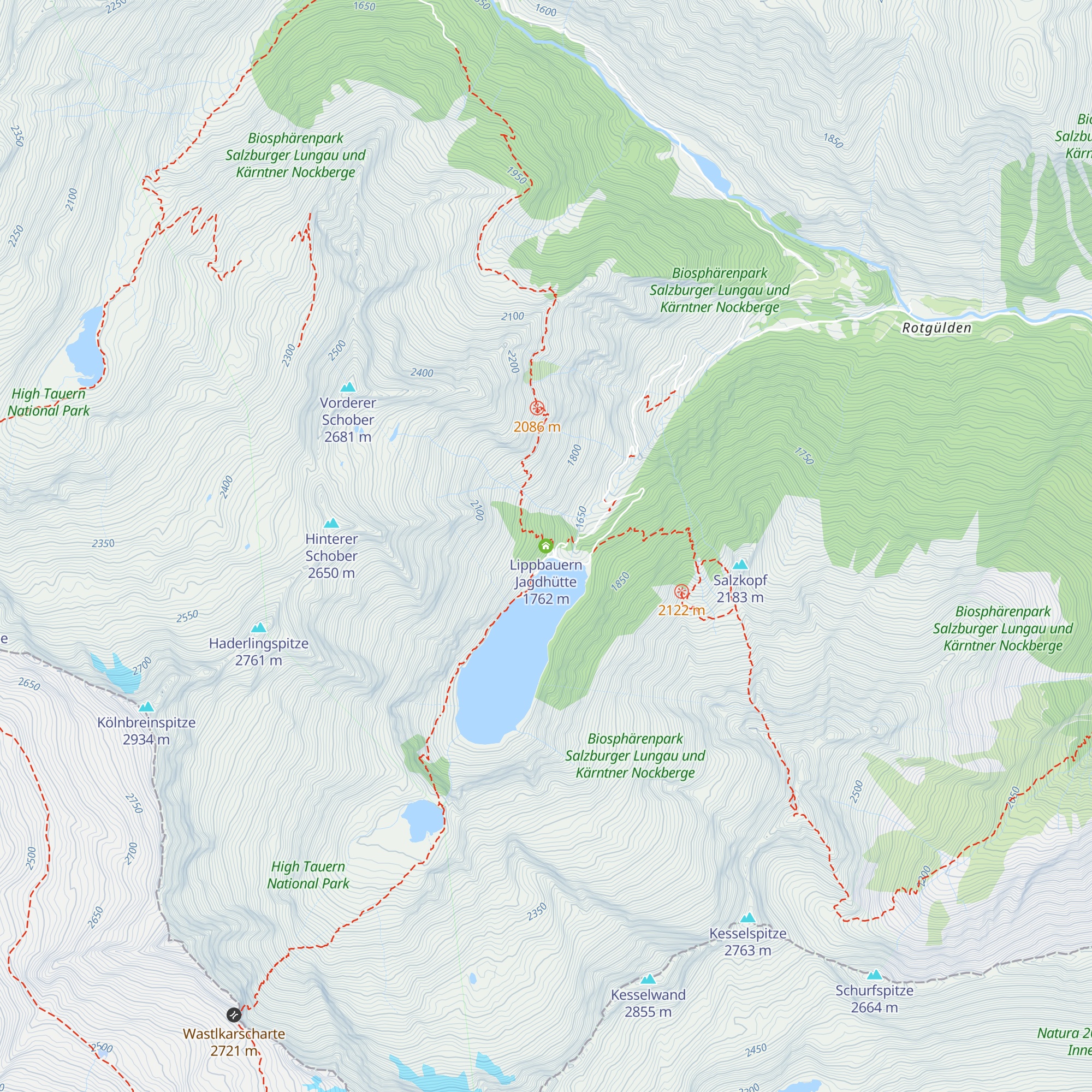 Lippbauern Jagdhütte map