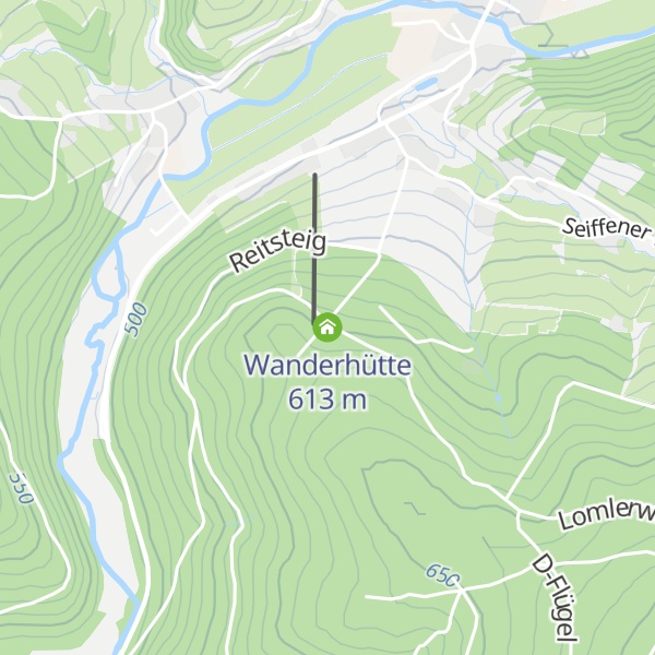 Map of Wanderhütte