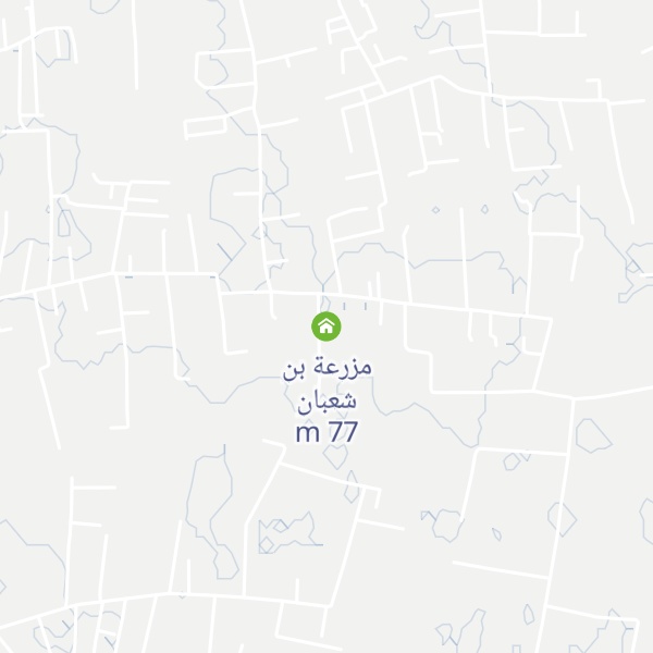 Map of مزرعة بن شعبان