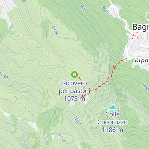 Map of Ricovero per pastori