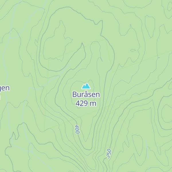 Map of Buråsen