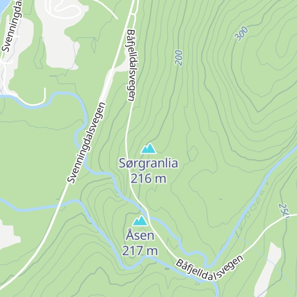 Map of Sørgranlia