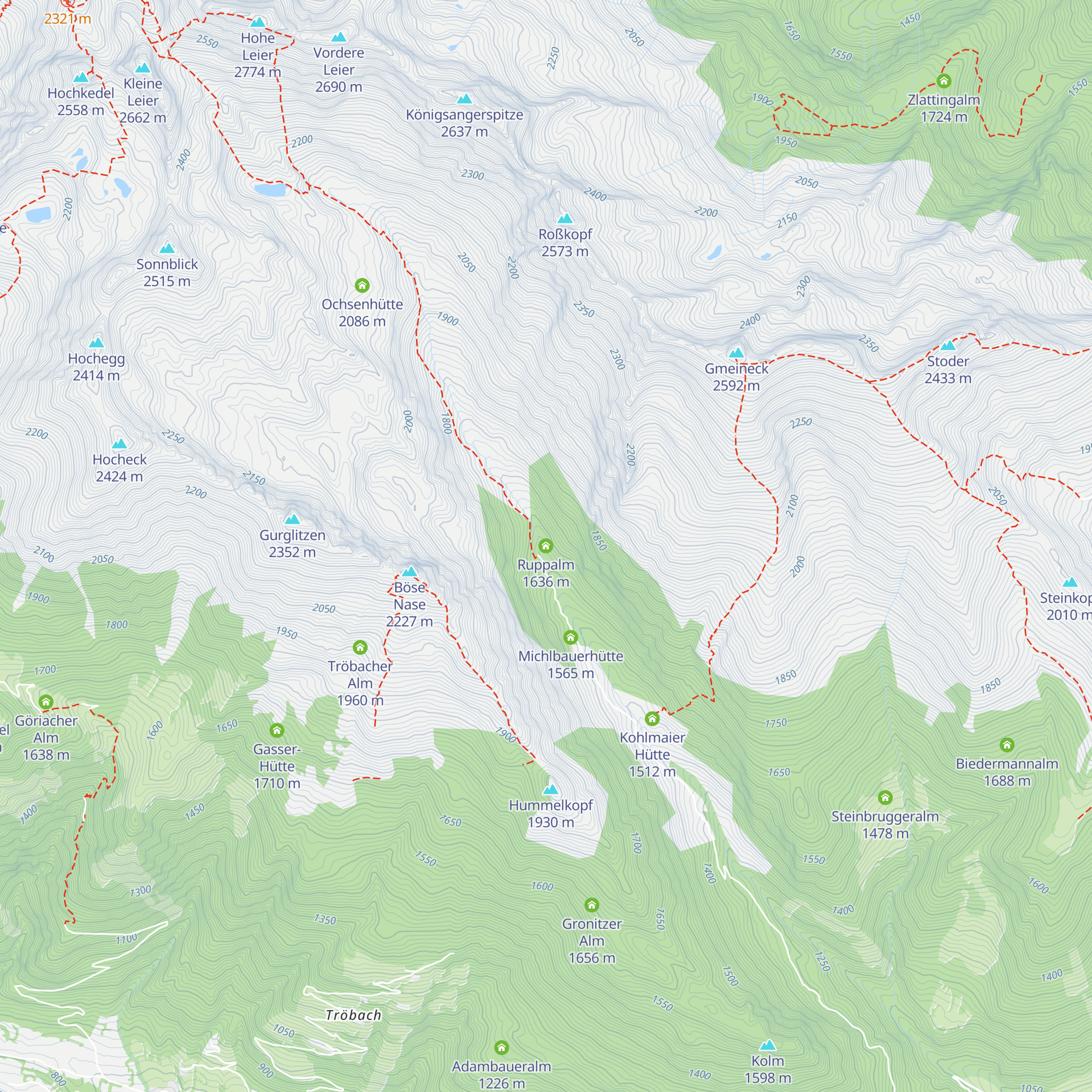 Ruppalm map