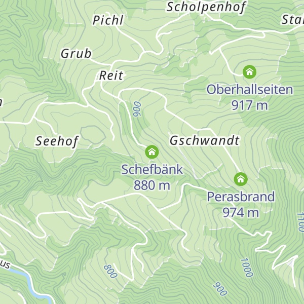 Map of Schefbänk