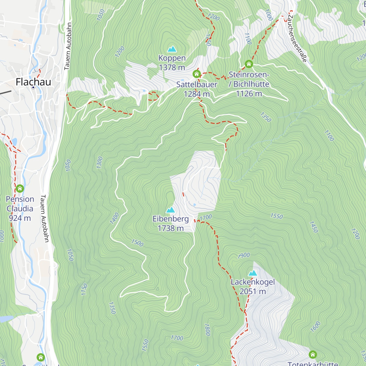 Arlhofhütte map
