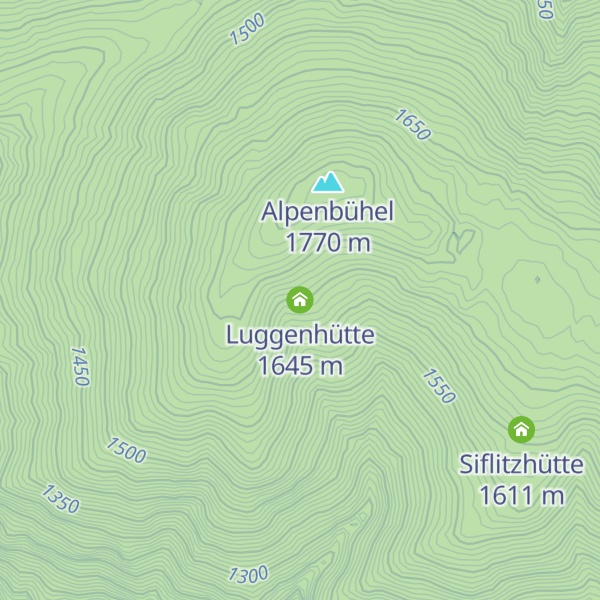 Map of Luggenhütte