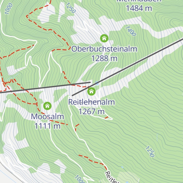 Map of Reitlehenalm
